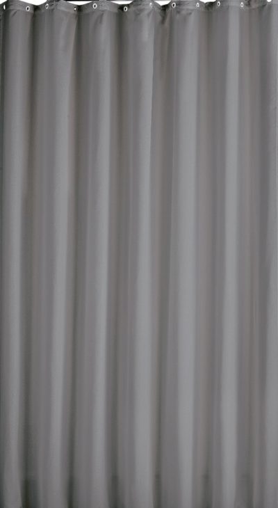ColourMatch - Shower Curtain - Flint Grey